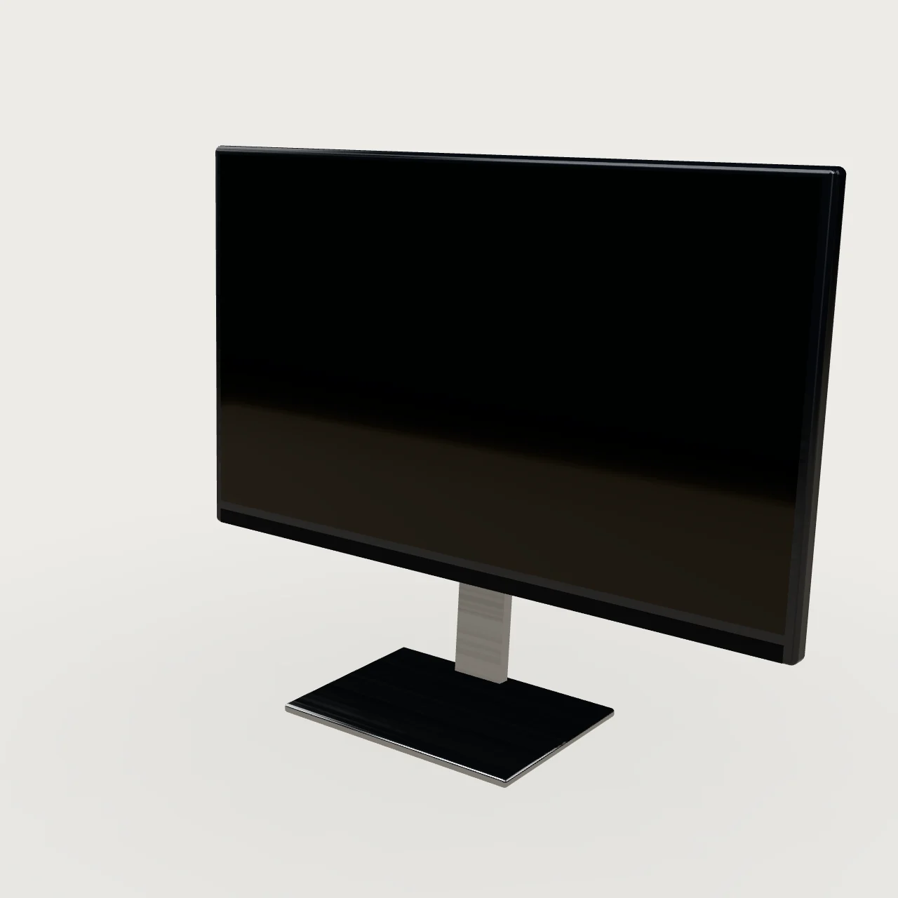 4K Monitor 3D model