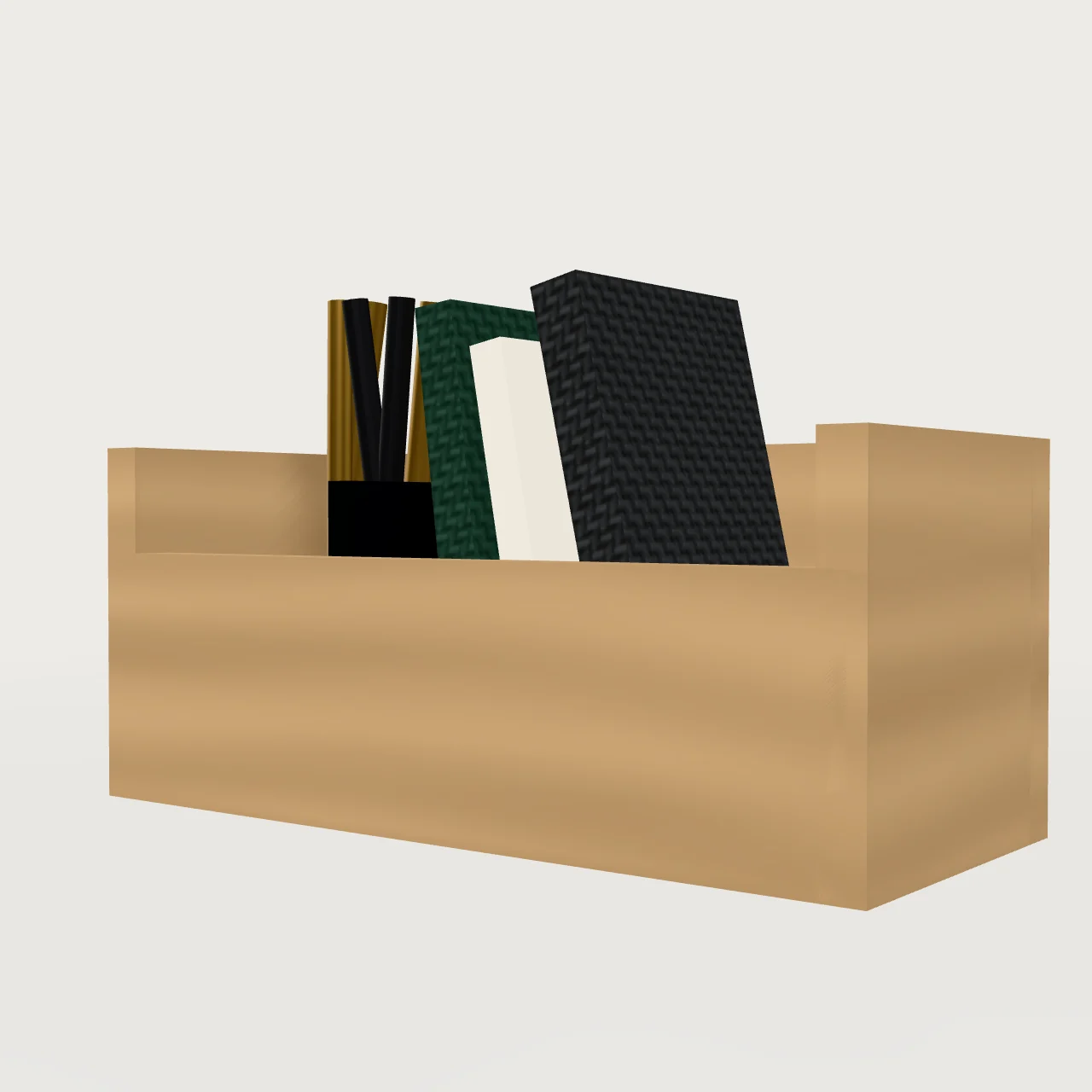 Desk Organizer 3D model