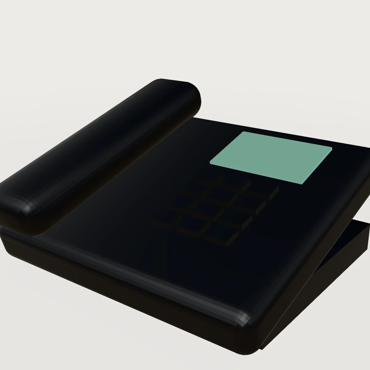 Desk Phone 3D model