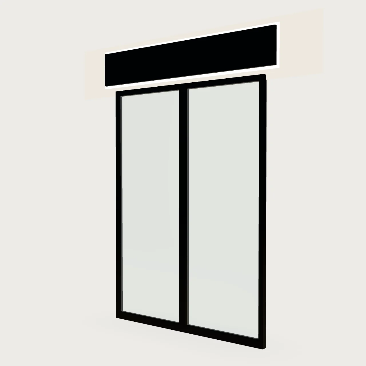 Main Glass Entrance 3D model