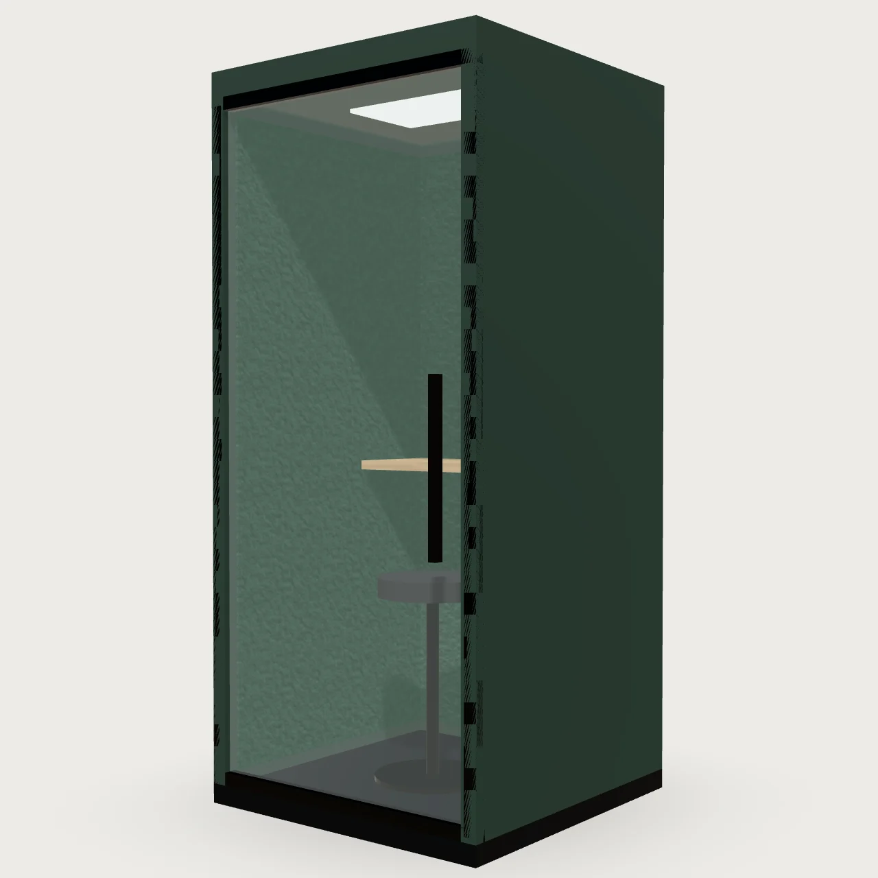 Phone Booth 3D model