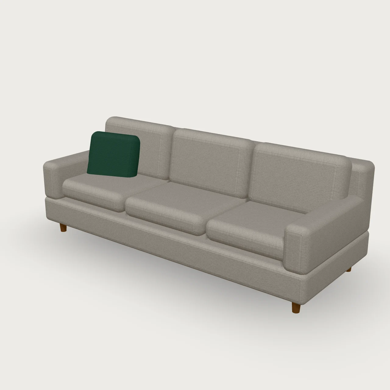 Three-Seater Sofa 3D model